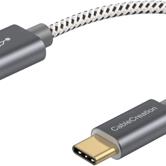 6 Inch USB C Cable Short, USB a to USB C Fast Charging, Braided Type C Data Cord for Power Bank, Galaxy S23, Ipad Pro Ipad Mini, Ipad Pro,Iphone 15/16,Android Auto/Cellphone,Carplay