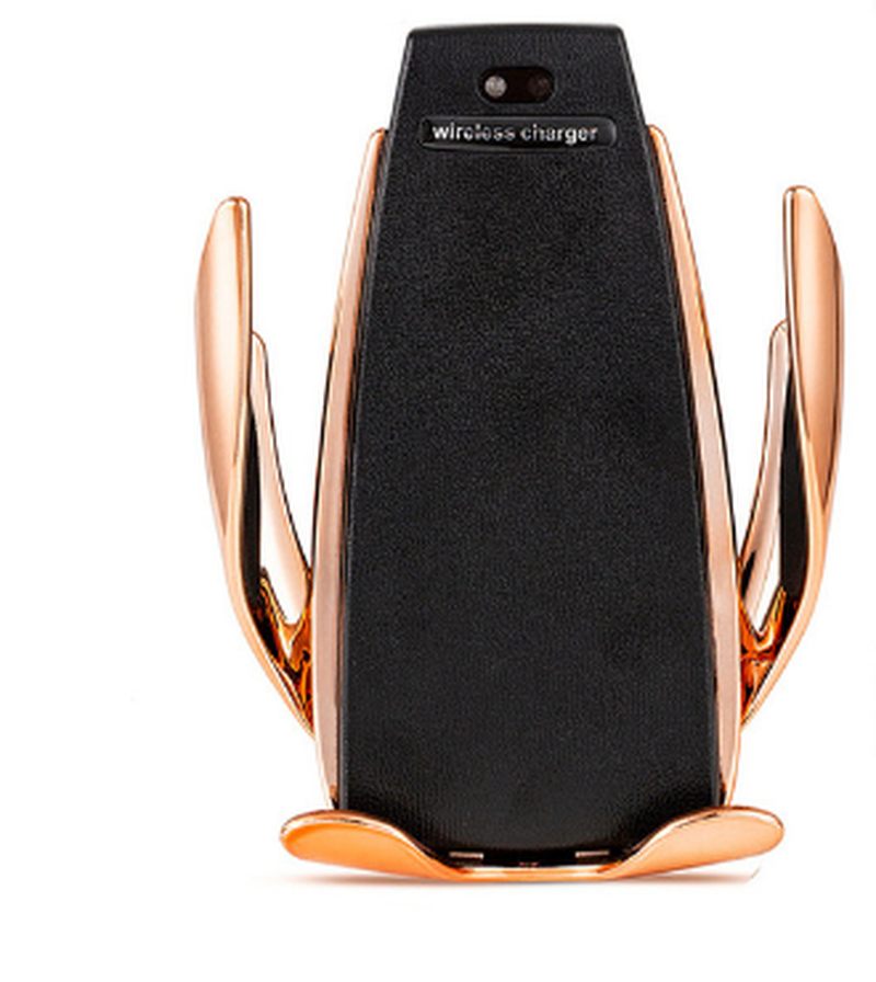 Car Wireless Charger 10W Induction Car Fast Wireless Charging with Car Phone Holder S5 – תמונה 17