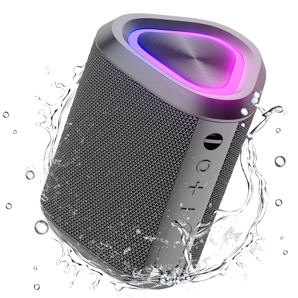 Bluetooth Speaker, 24H Playtime Portable Wireless Bluetooth 5.0 Speaker with Stereo Bass, up to 100 Ft Bluetooth Range, IPX7 Waterproof Mini Bluetooth Speaker – תמונה 7