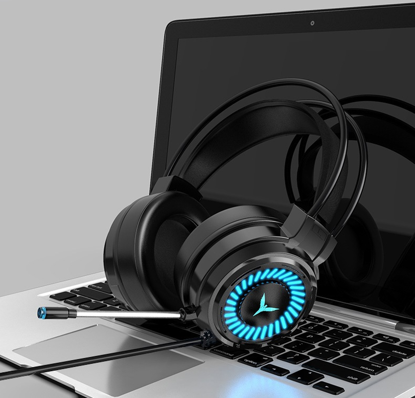 King G60 Gaming Headphones Gaming Wired 7.1 Channel Eating Chicken Desktop Computer Notebook Headset – תמונה 4