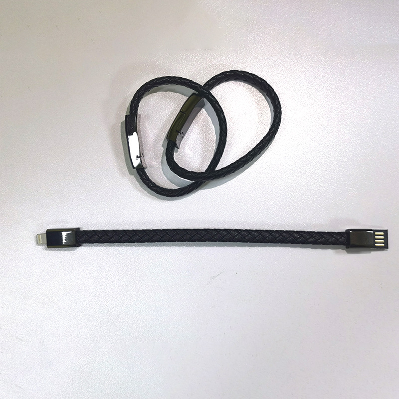 New Bracelet Charger USB Charging Cable Data Charging Cord for Iphone14 13 Max USB C Cable for Phone Micro Cable – תמונה 8