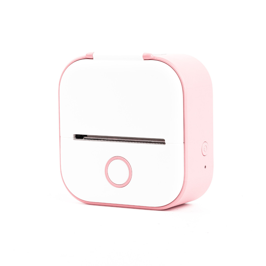 Portable Mini Thermal Label Printer Home Photo Printer Student Wrong Question Printer Bluetooth-Compatible Mini Label Printer Price Tag – תמונה 7