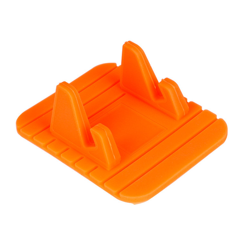 Silicone Car Phone Holder, Mobile Phone Car Holder, Flat Silicone Lazy Holder, Mini Car Holder – תמונה 7