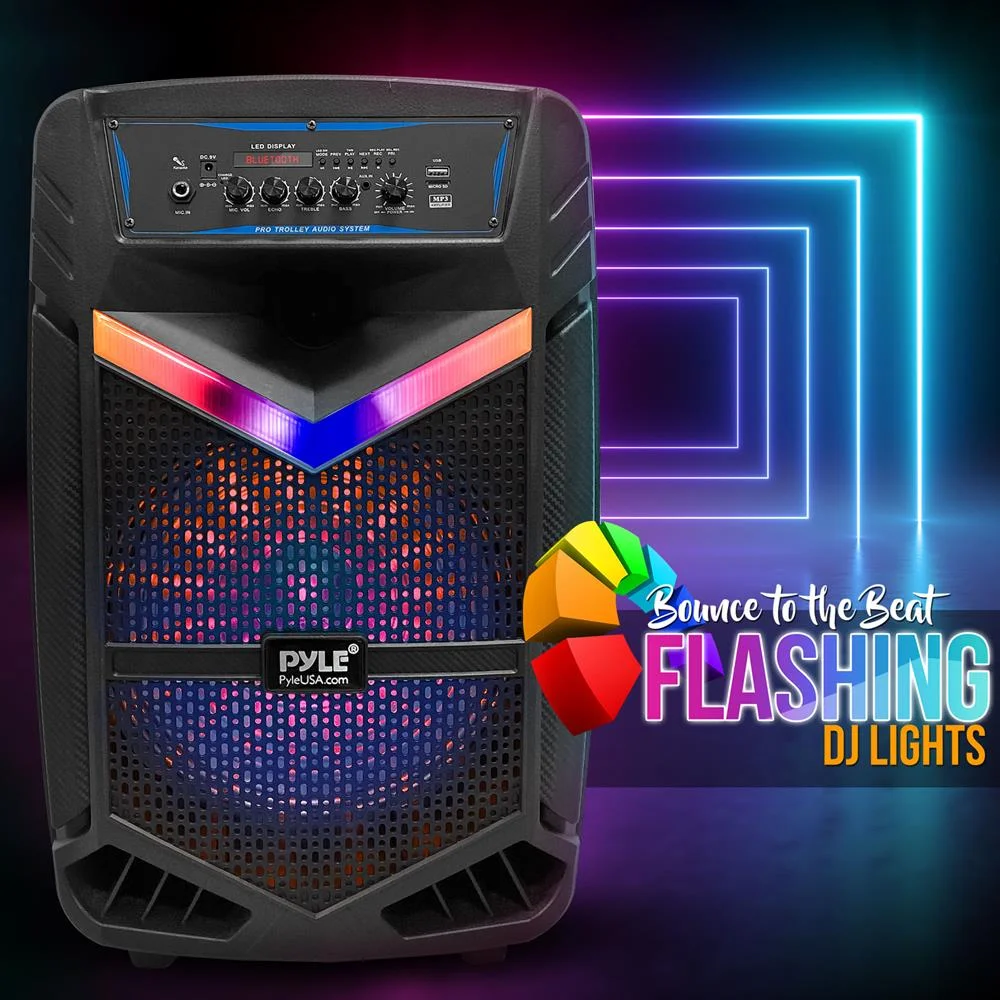 Portable Bluetooth Speaker System 600W Rechargeable Outdoor Bluetooth Speaker Portable System – תמונה 3