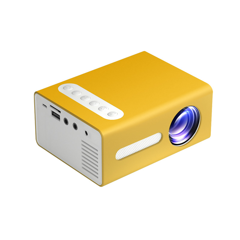 Home Office T300 Projector HD 1080P Miniature Mini Projector – תמונה 5