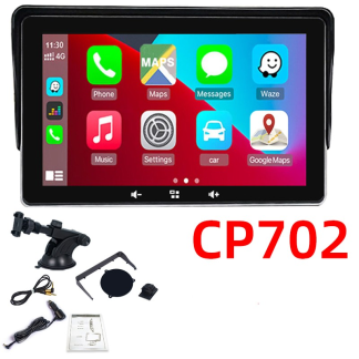 7 Car Wireless Carplay Display Cigarette Lighter Interface Suction Cup Universal