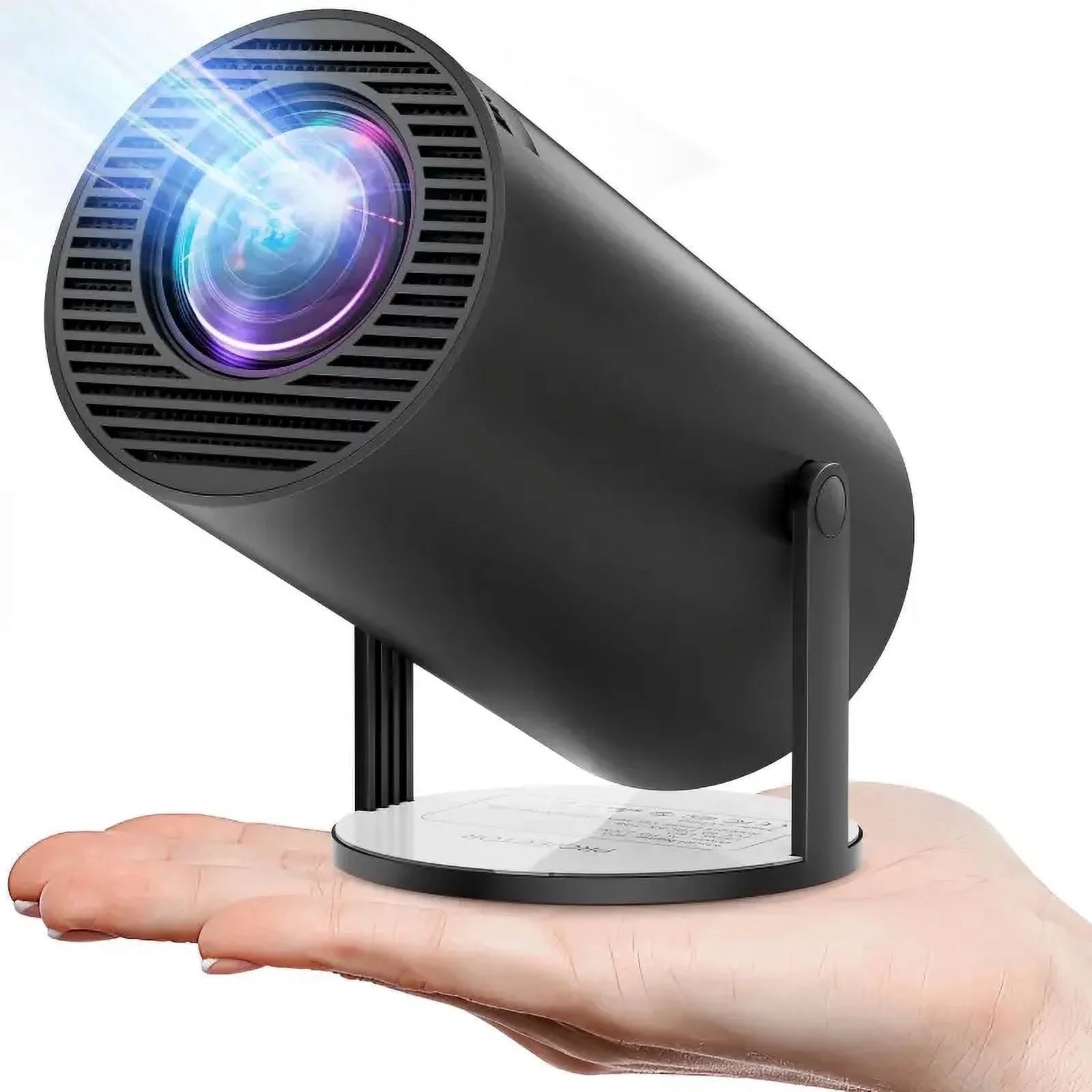 Projector 4K 1080P Support, Mini Projector Smart for Movie Projection Compatible with Phone- White – תמונה 8