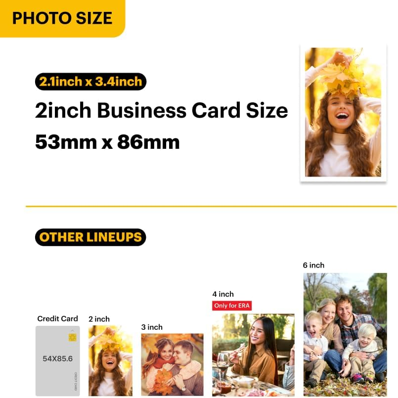 KODAK Mini 2 Retro 4PASS Portable Photo Printer (2.1X3.4 Inches) + 8 Sheets, Black – תמונה 5
