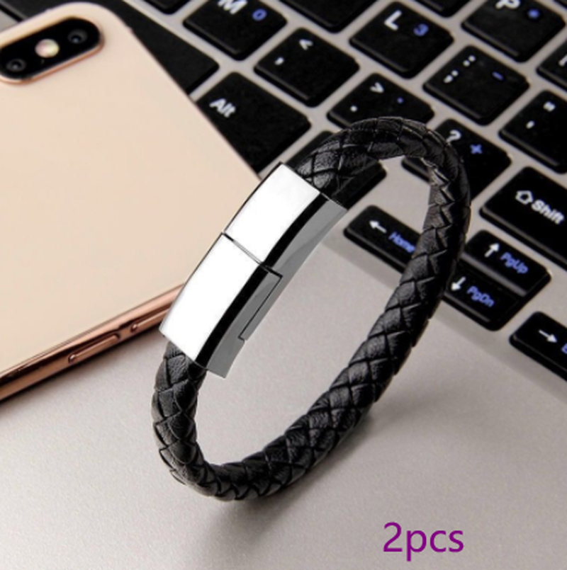 New Bracelet Charger USB Charging Cable Data Charging Cord for Iphone14 13 Max USB C Cable for Phone Micro Cable – תמונה 20