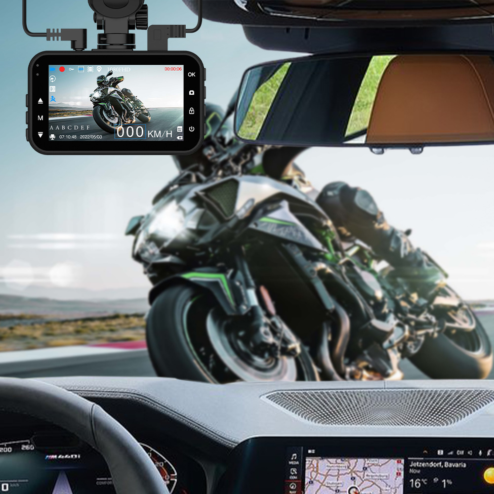 Dash Cam Front and Rear Car Camera Dual Dashcam 1080P FHD – תמונה 15
