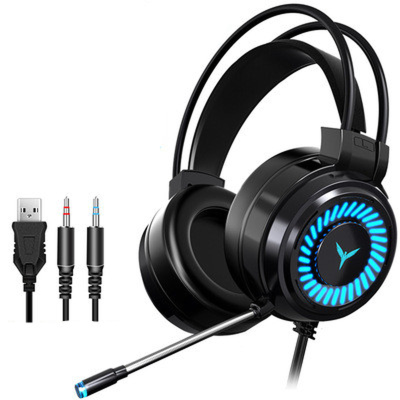 King G60 Gaming Headphones Gaming Wired 7.1 Channel Eating Chicken Desktop Computer Notebook Headset – תמונה 6
