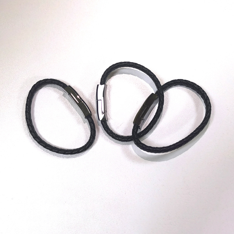 New Bracelet Charger USB Charging Cable Data Charging Cord for Iphone14 13 Max USB C Cable for Phone Micro Cable – תמונה 7