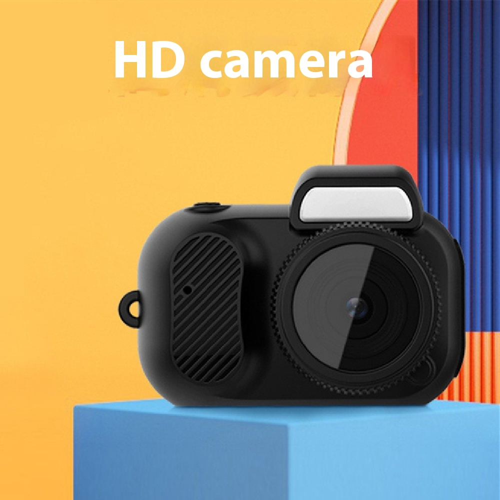 Retro Mini Camera with Screen Indoor Home Outdoor 1080P HD Portable Very Small Camera Video Support Holiday Gifts – תמונה 3
