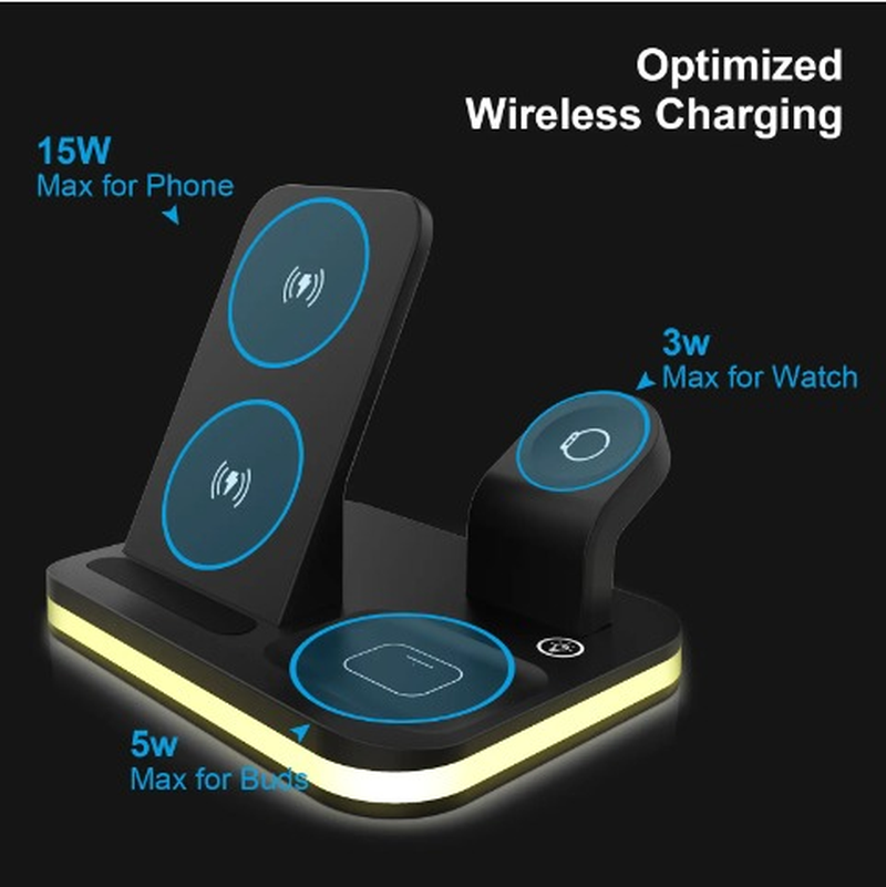 Mobile Phone Wireless Charger Multi-Function Universal Adapter – תמונה 3