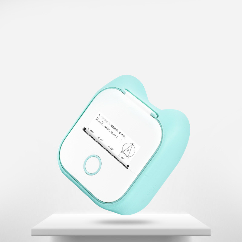 Portable Mini Thermal Label Printer Home Photo Printer Student Wrong Question Printer Bluetooth-Compatible Mini Label Printer Price Tag – תמונה 8