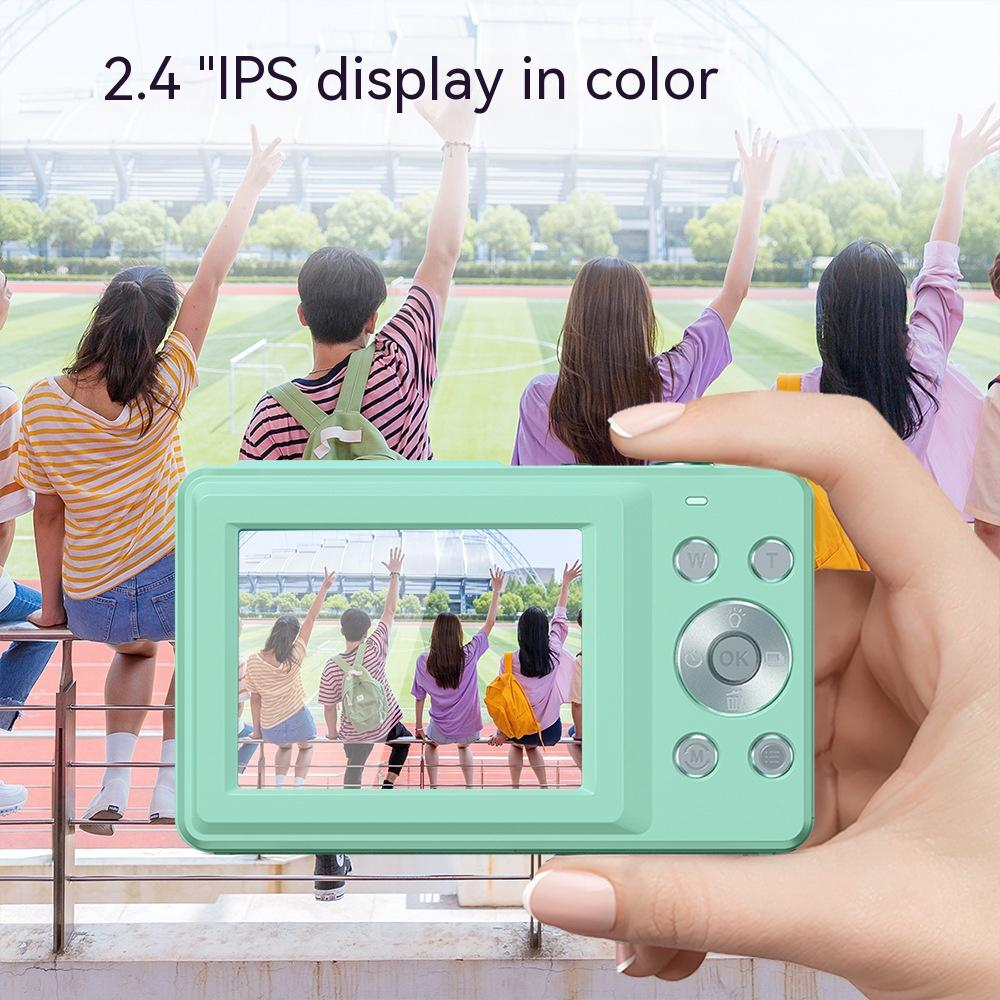 Mini Digital Camera Children'S HD Digital Camera Student Mini Digital Camera Boys and Girls Christmas Birthday Gift Children'S Entry-Level Camera – תמונה 4