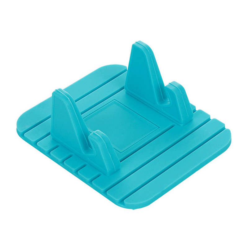 Silicone Car Phone Holder, Mobile Phone Car Holder, Flat Silicone Lazy Holder, Mini Car Holder – תמונה 6
