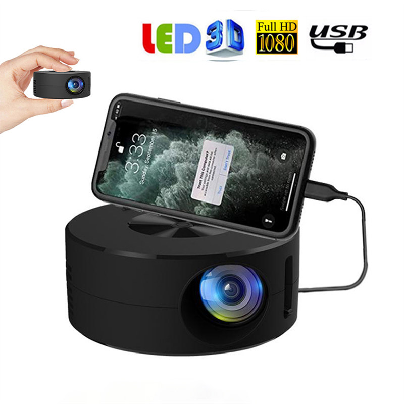 Smart Projector Wifi Portable 1080P Home Theater Video LED Mini Projector for Home Theaters Media Player – תמונה 3