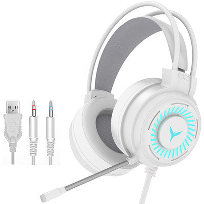 King G60 Gaming Headphones Gaming Wired 7.1 Channel Eating Chicken Desktop Computer Notebook Headset – תמונה 3