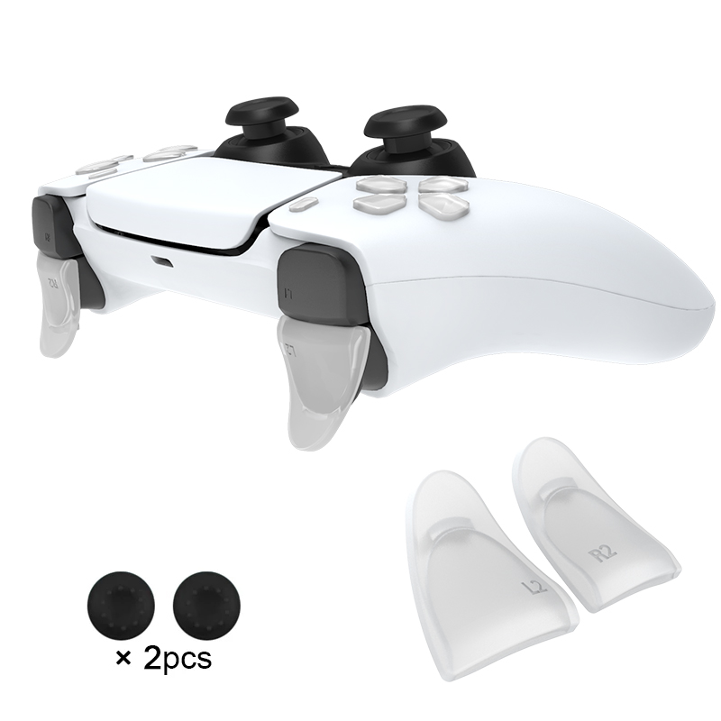 Data Frog Extended Triggers Button For PS5 L2/R2 Trigger Extender D-pad Key Cap For PS5 Gamepad Accessories – תמונה 7