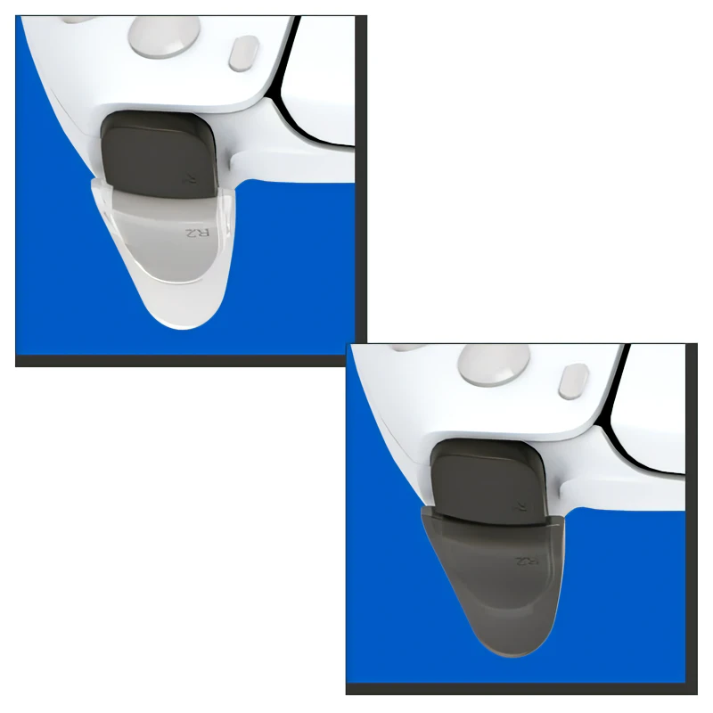 Data Frog Extended Triggers Button For PS5 L2/R2 Trigger Extender D-pad Key Cap For PS5 Gamepad Accessories – תמונה 3