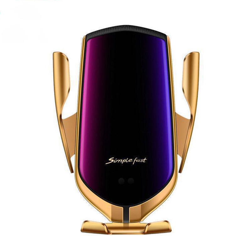 Car Wireless Charger 10W Induction Car Fast Wireless Charging with Car Phone Holder S5 – תמונה 19