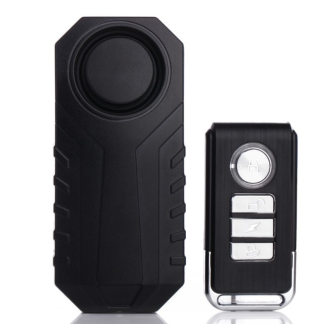 Elecpow Bike Alarm Remote Control Waterproof Electric Bicycle Motorcycle Anti-Theft Alarm Vibration Sensor