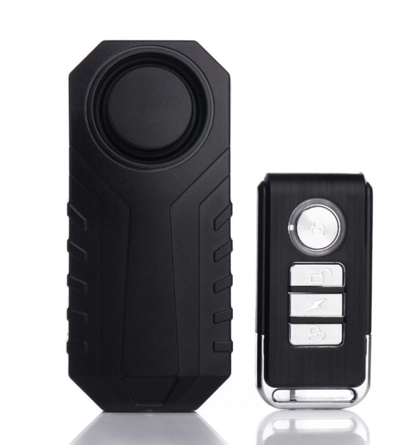 Elecpow Bike Alarm Remote Control Waterproof Electric Bicycle Motorcycle Anti-Theft Alarm Vibration Sensor