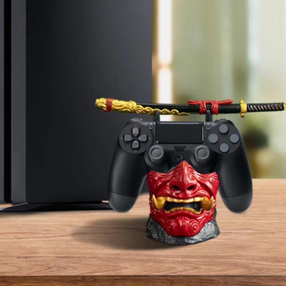 For Gaming Controller Holder One More Life Controller Holder Figure Headphone Stand for PS5/4 Gamepad Bracket – תמונה 4