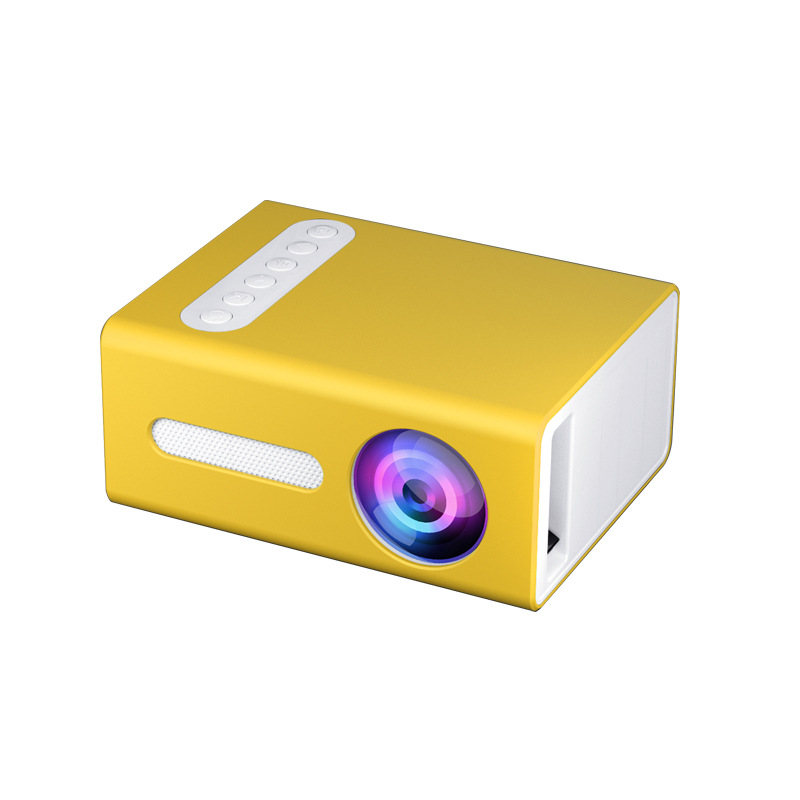 Home Office T300 Projector HD 1080P Miniature Mini Projector – תמונה 3