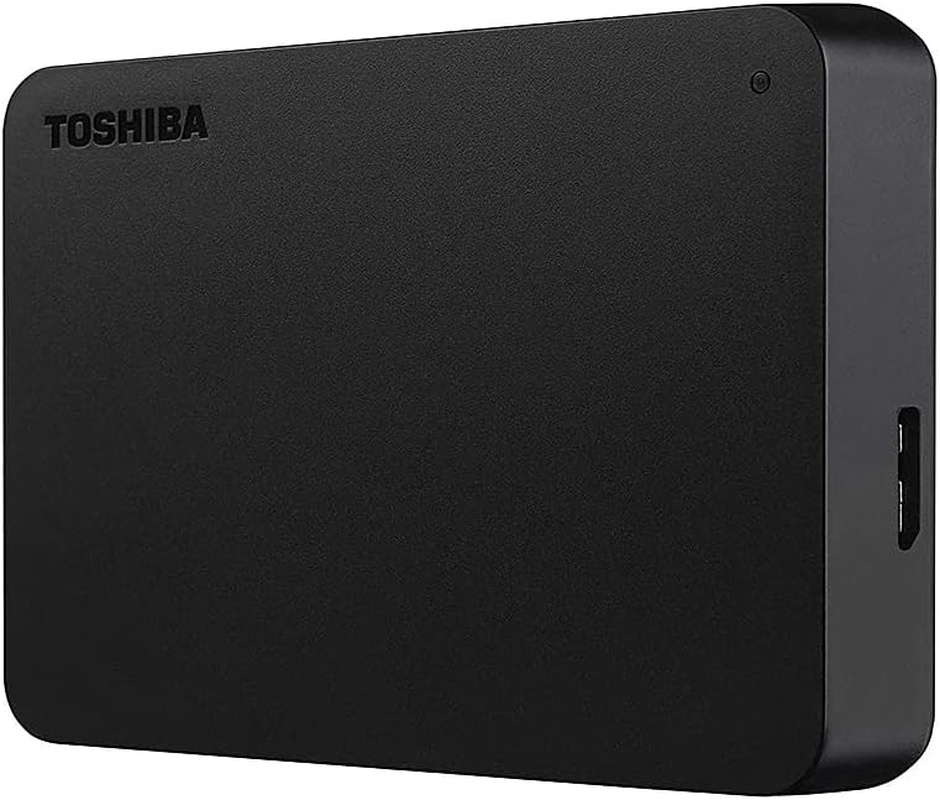 Canvio Basics 4TB Portable External Hard Drive USB 3.0, Black - HDTB440XK3CA – תמונה 3