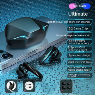 Wireless Bluetooth Headset for Gaming without Latency