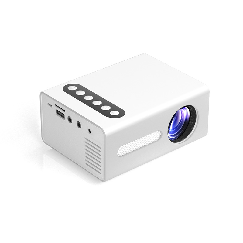 Home Office T300 Projector HD 1080P Miniature Mini Projector – תמונה 7