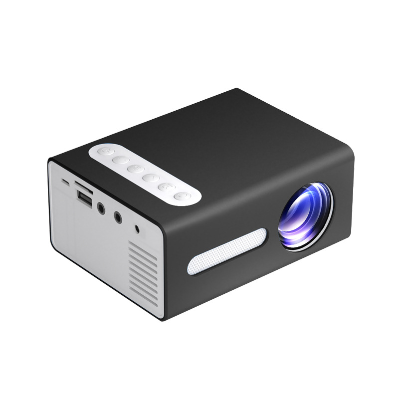 Home Office T300 Projector HD 1080P Miniature Mini Projector – תמונה 9