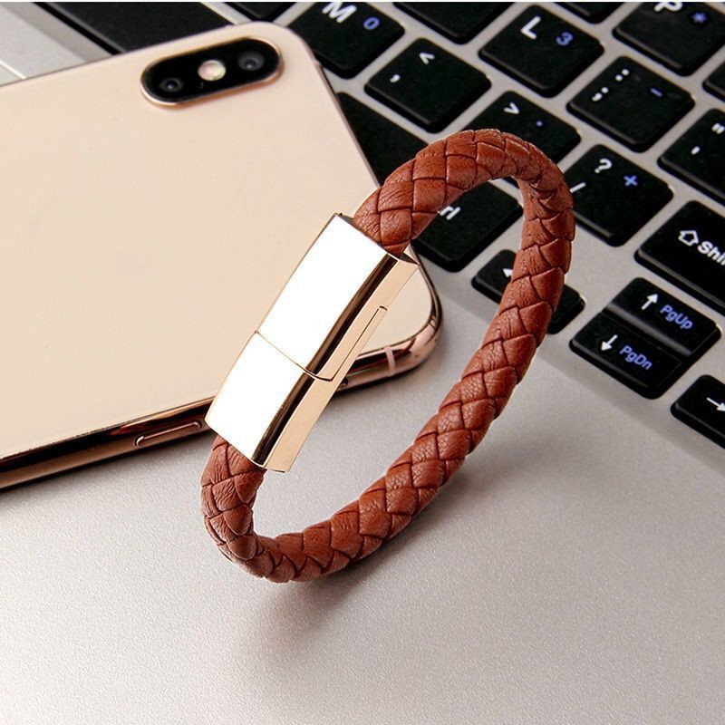 New Bracelet Charger USB Charging Cable Data Charging Cord for Iphone14 13 Max USB C Cable for Phone Micro Cable – תמונה 22