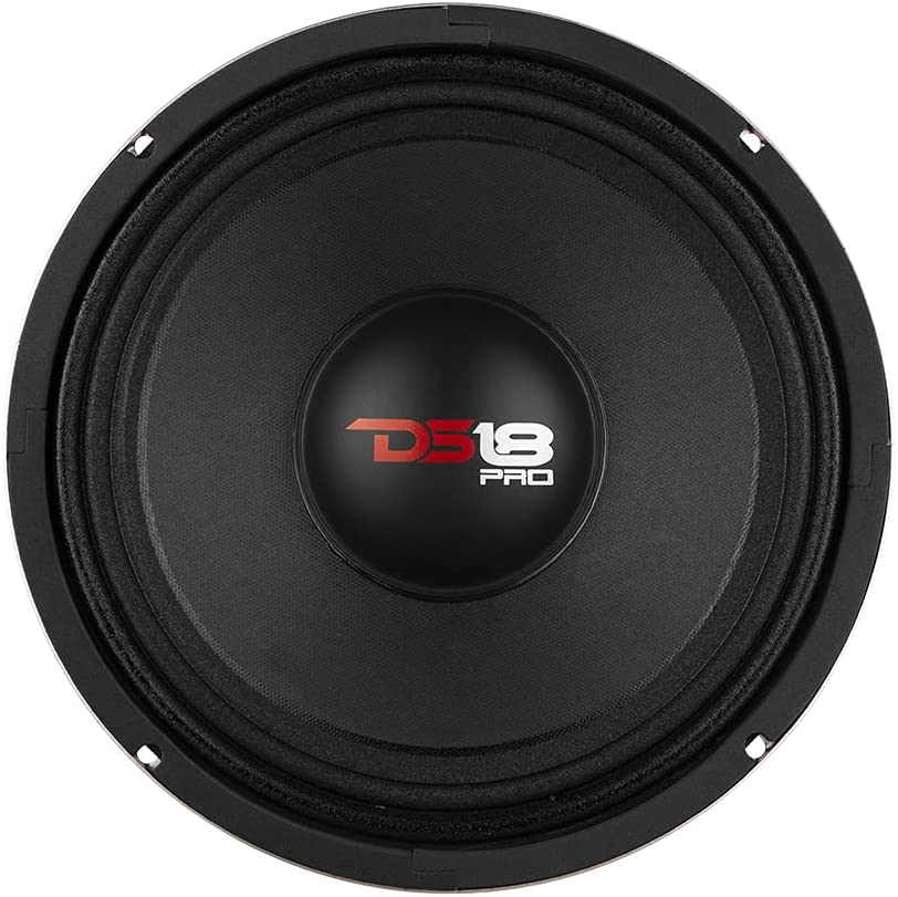 PRO-X10M Loudspeaker - 10", Midrange, Red Steel Basket, 600W Max, 300W RMS, 8 Ohms - Premium Quality Audio Door Speakers for Car or Truck Stereo Sound System (1 Speaker), Classic – תמונה 5