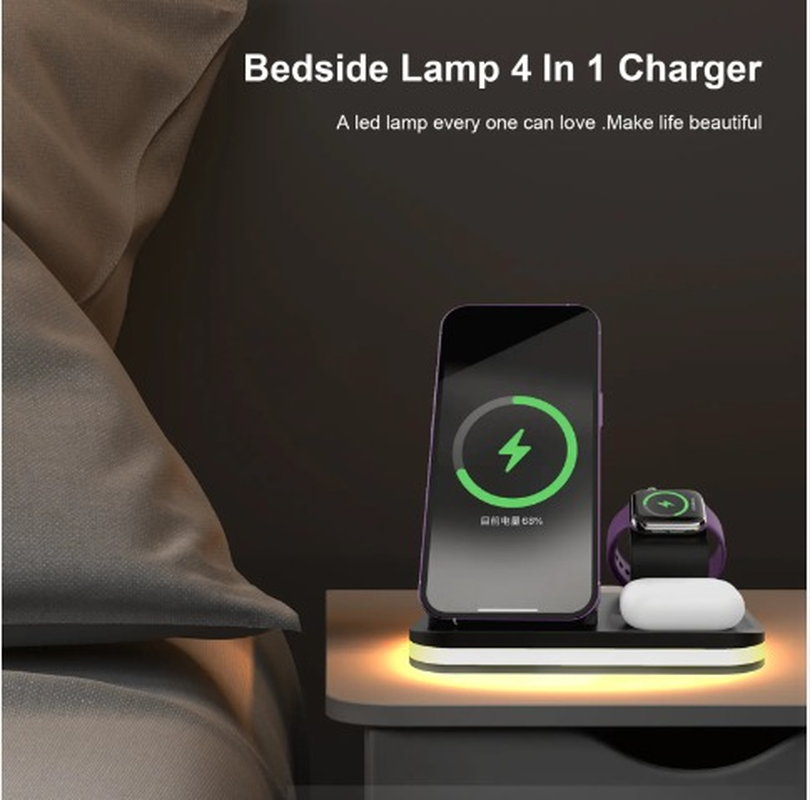 Mobile Phone Wireless Charger Multi-Function Universal Adapter – תמונה 5