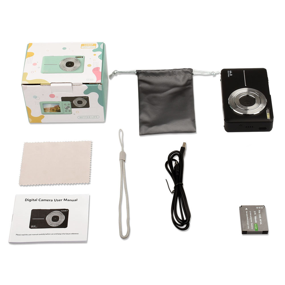 Mini Digital Camera Children'S HD Digital Camera Student Mini Digital Camera Boys and Girls Christmas Birthday Gift Children'S Entry-Level Camera – תמונה 8
