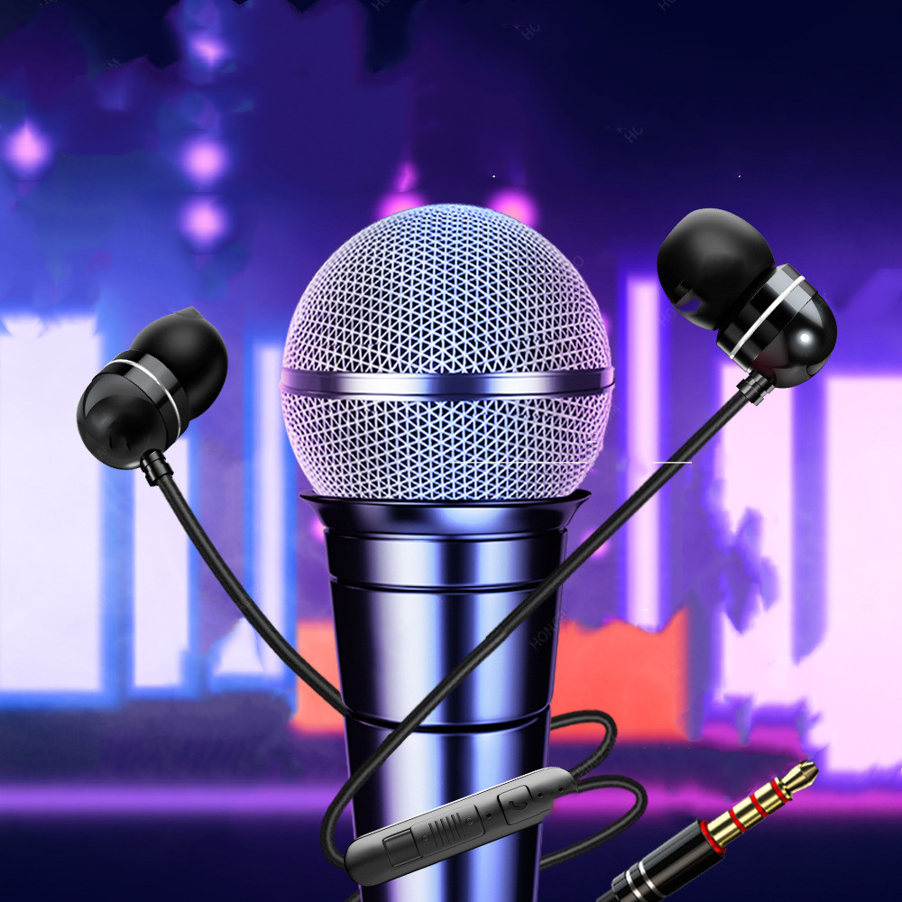 Wire-Controlled Headphones with Mic Tuning Headphones – תמונה 5