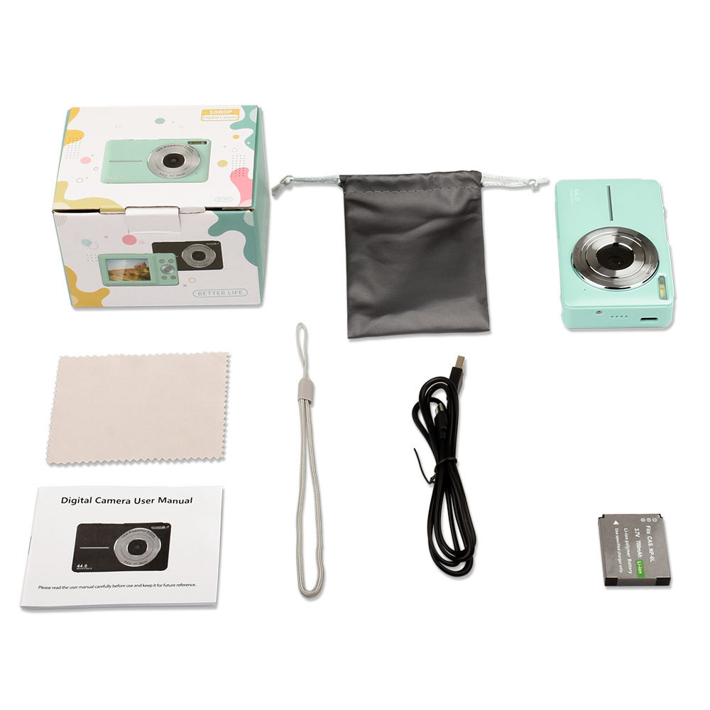 Mini Digital Camera Children'S HD Digital Camera Student Mini Digital Camera Boys and Girls Christmas Birthday Gift Children'S Entry-Level Camera – תמונה 6