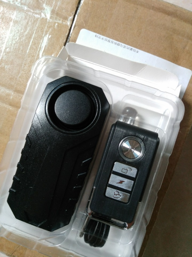 Elecpow Bike Alarm Remote Control Waterproof Electric Bicycle Motorcycle Anti-Theft Alarm Vibration Sensor – תמונה 3
