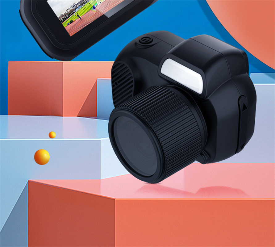 Retro Mini Camera with Screen Indoor Home Outdoor 1080P HD Portable Very Small Camera Video Support Holiday Gifts – תמונה 15